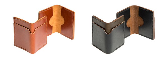 cohort leather wallets